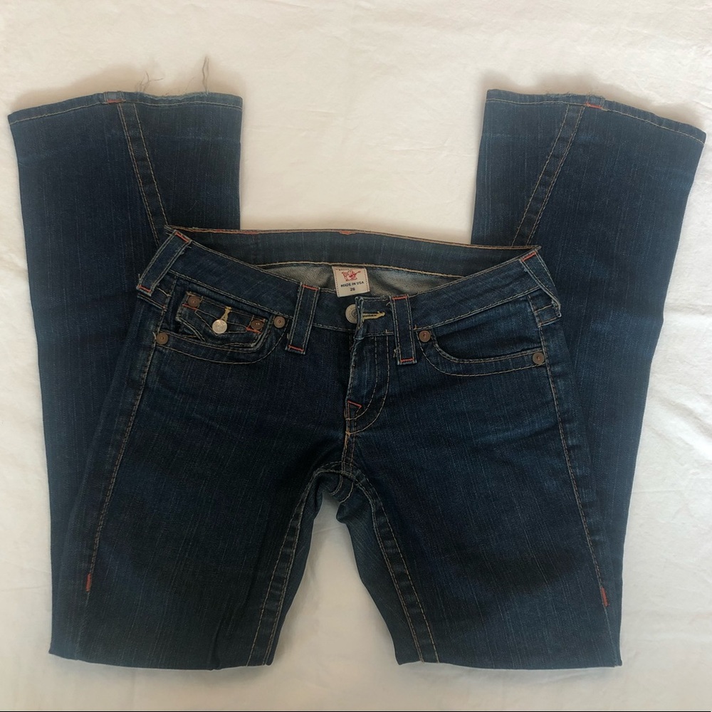 True Religion Joey Twisted Leg Jeans • Sz 26 - Picture 4 of 7